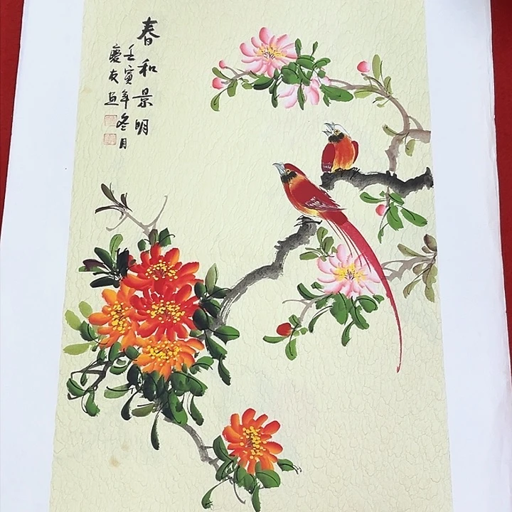 国画手绘国画作品