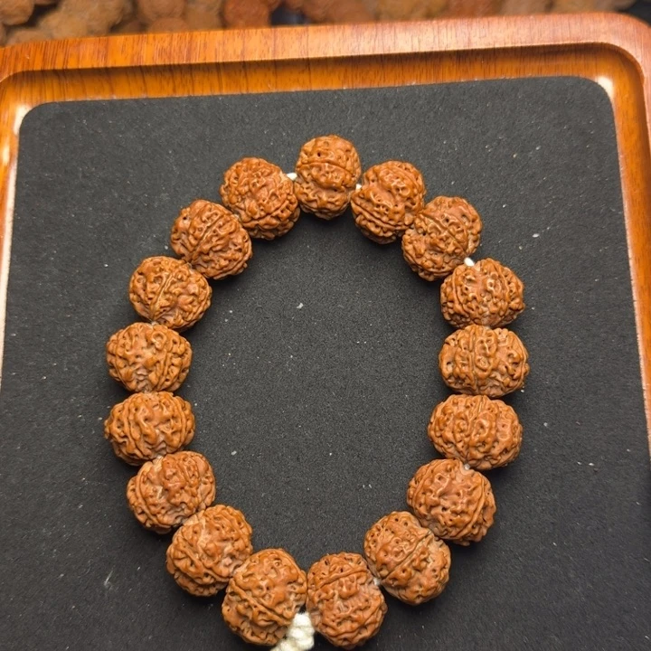 金刚菩提手串8号20尺寸原生态梅花双龙