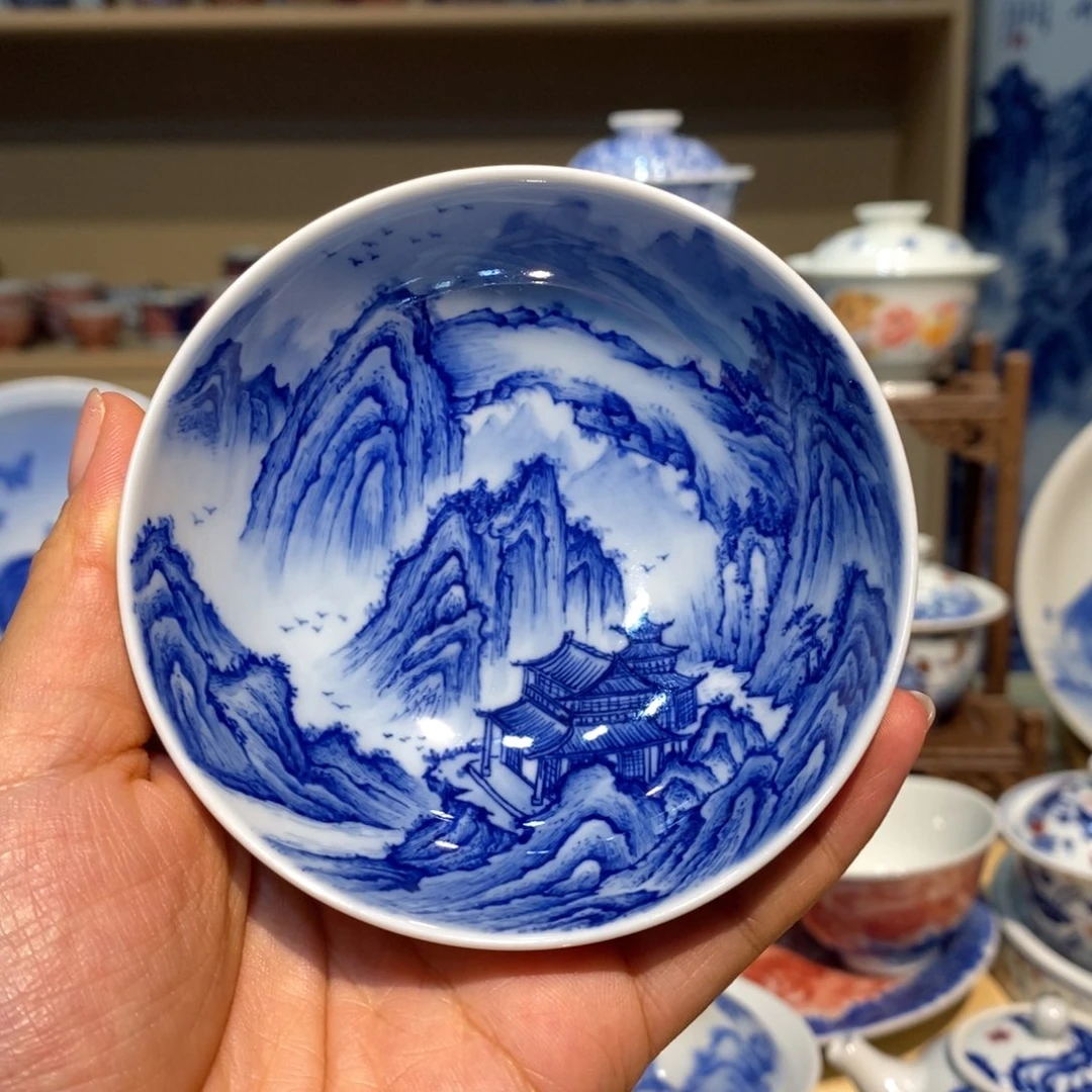 景德镇陶瓷手工手绘