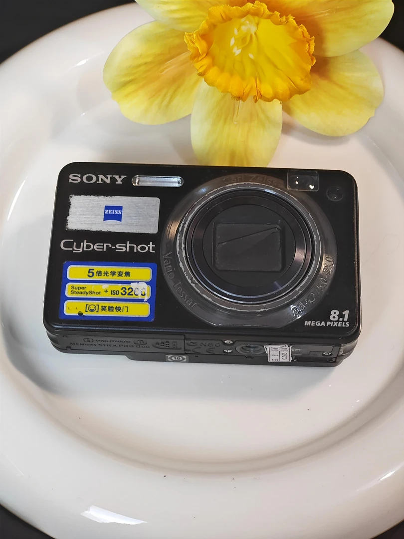 8新 Sony/索尼 w150 黑色 复古ccd数码相机学生便携式拍照
