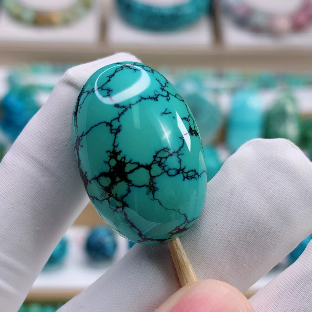 未镶嵌绿松石珠宝奇石