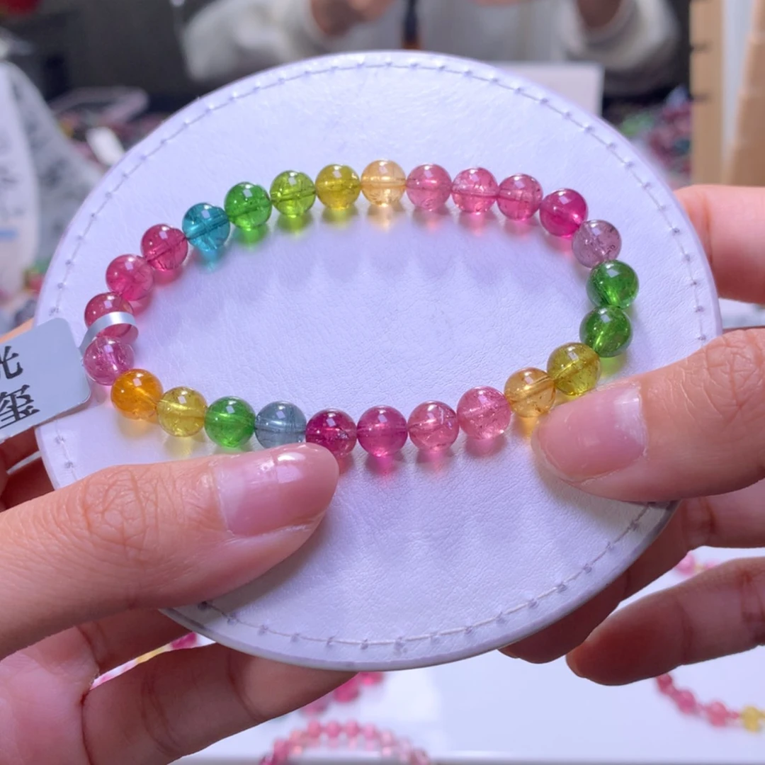 【闪购商品】未镶嵌手串碧玺7.2mm左右