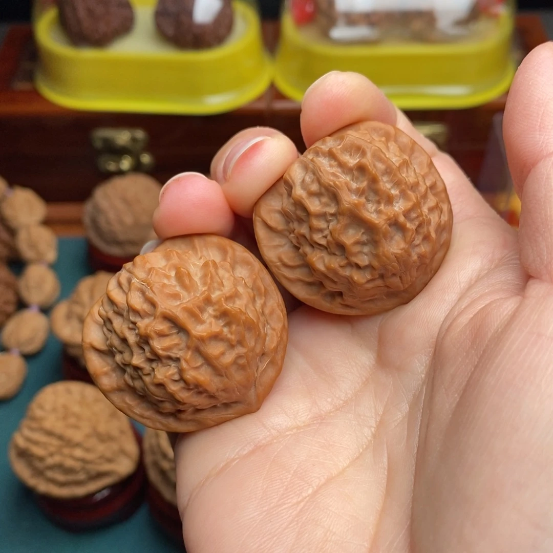 吊坠文玩核桃37瓷娃娃全