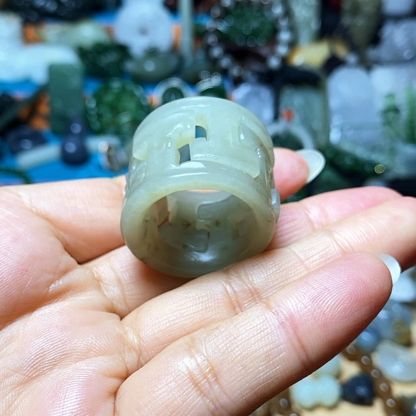 【闪购商品】未镶嵌戒指和田玉
