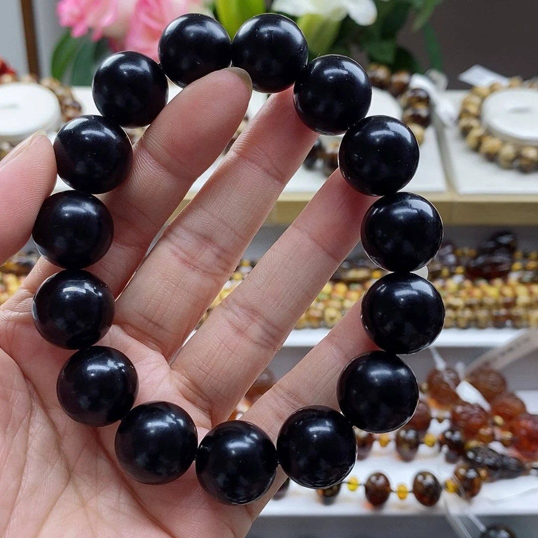 琥珀未镶嵌裸石煤精16