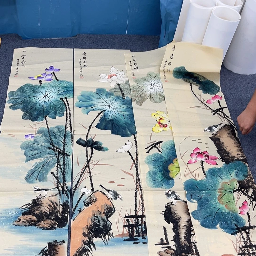 国画纯手绘作品欣赏