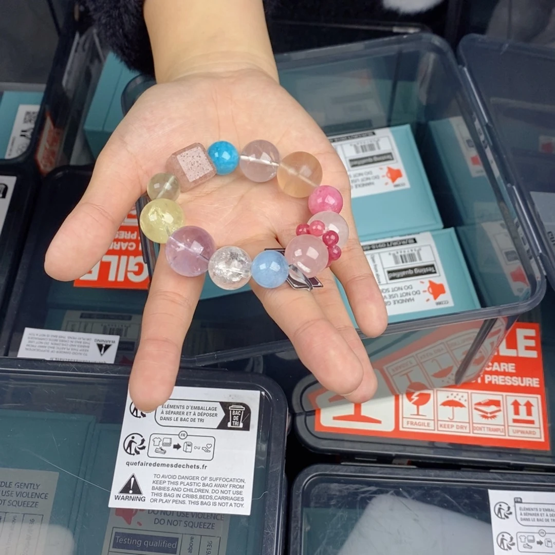 手链银S925镶嵌水晶