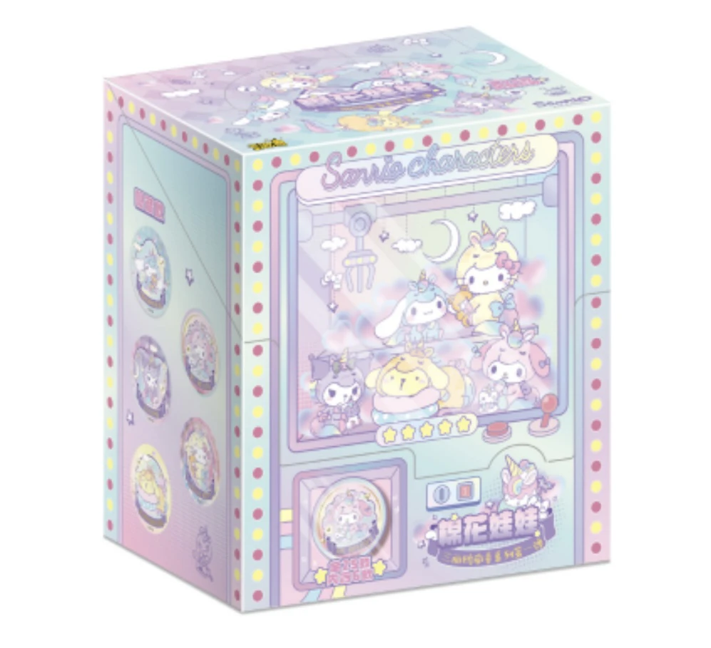 ［独角兽冲冲］卡游 三丽鸥家族马口铁徽章系列-棉花娃娃