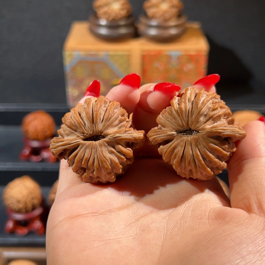 文玩核桃把件四座楼