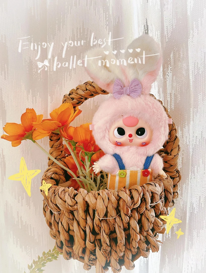 娃三岁马卡龙小小兔一代毛绒盲盒