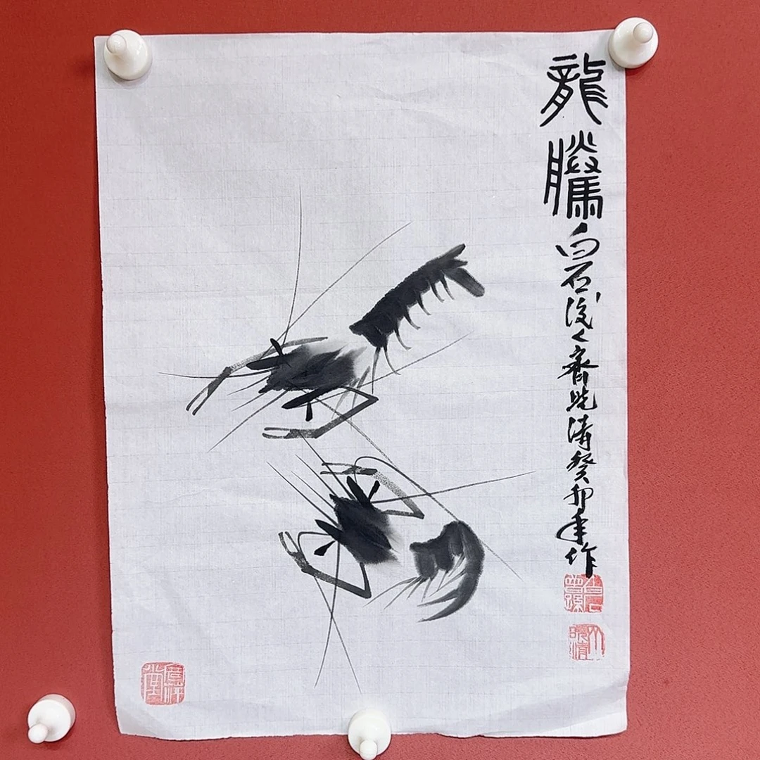 国画冯伟老师手绘作品