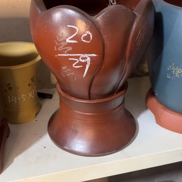 紫砂花盆紫砂花盆