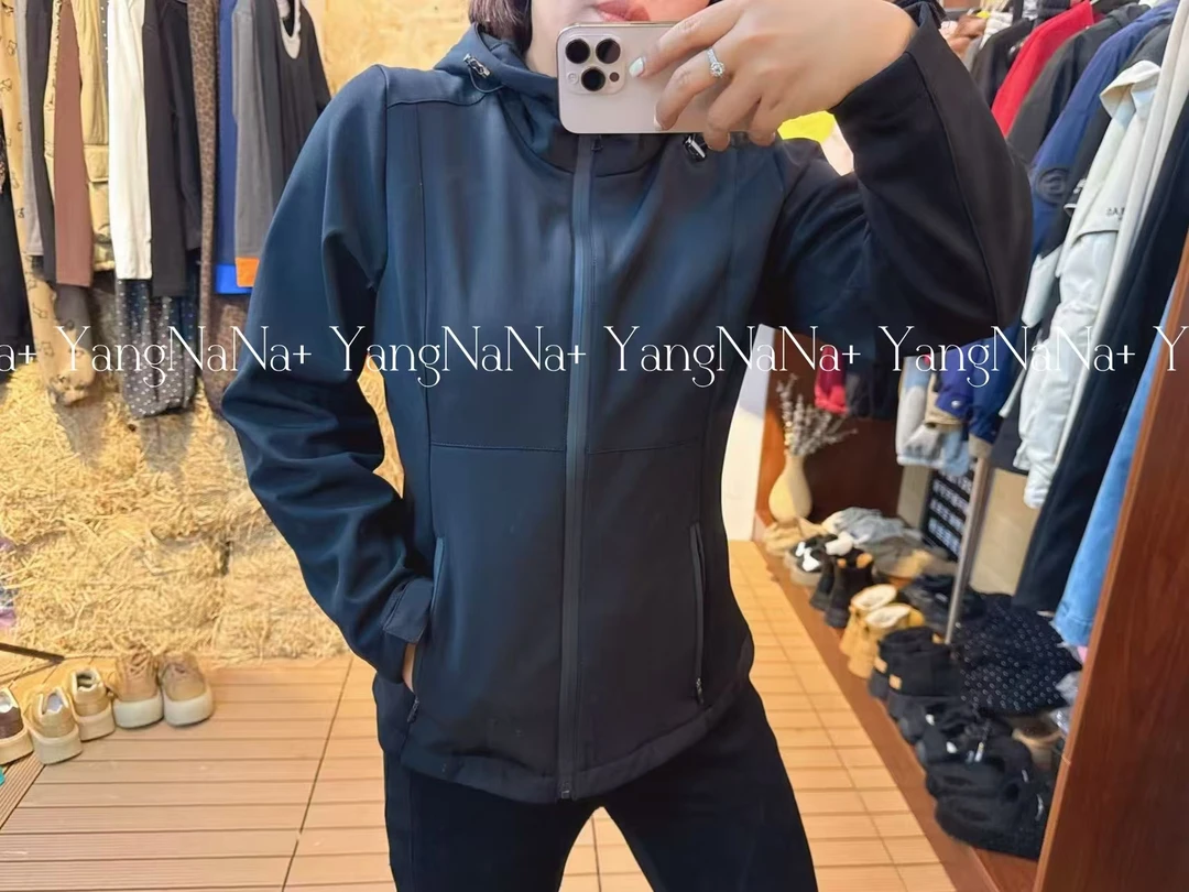 【蔡徐坤黑皮衣巴黎】百搭大版时尚网红2503软壳抗寒风衣外套