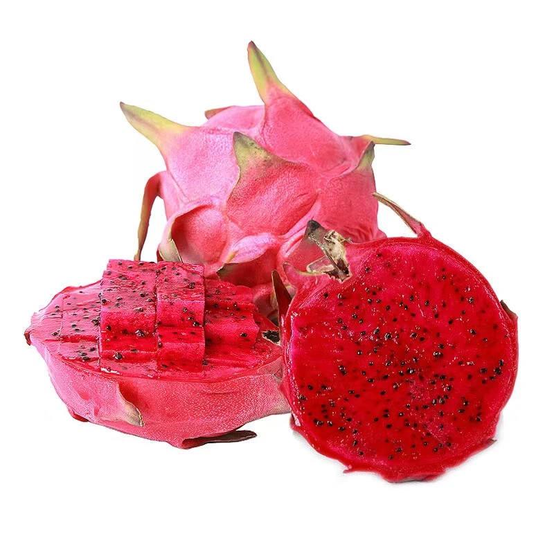 新鲜红绣球火龙果/个