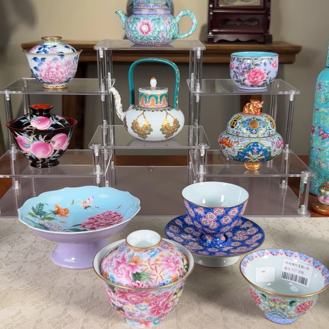 粟***子纯手工手绘 高端茶器