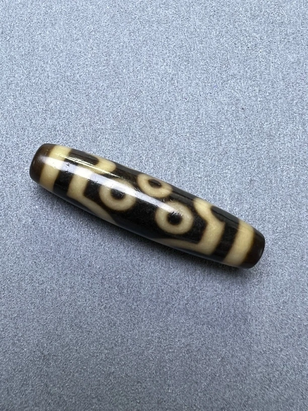 藏系回流玛瑙 七眼图腾 规格48.6/12