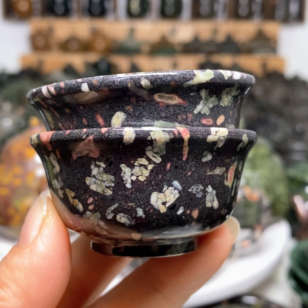梅花玉福利款翻边杯
