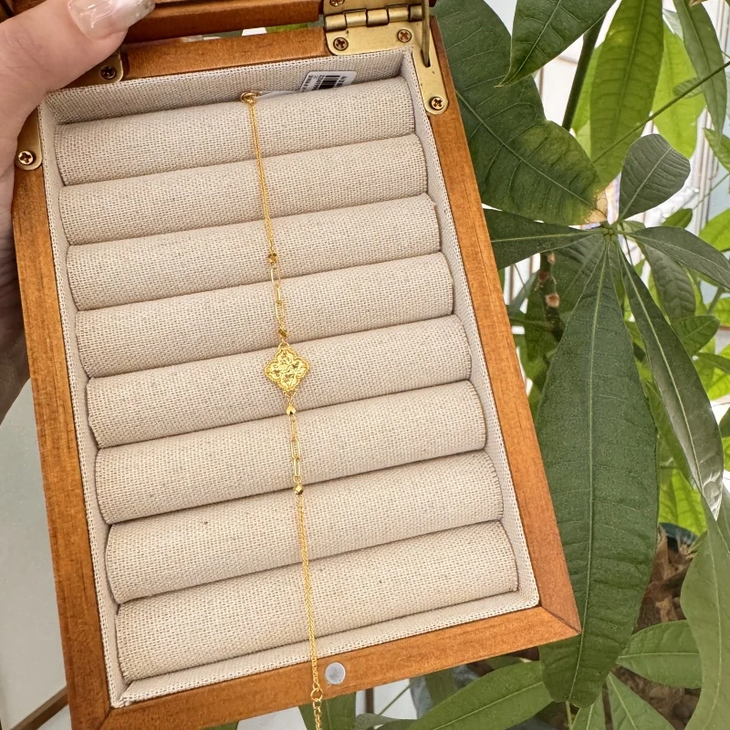 DS『布布碎碎冰』5G黄金足金999手链 S扣