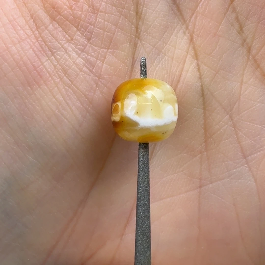 琥珀未镶嵌裸石10mm蜜蜡单珠