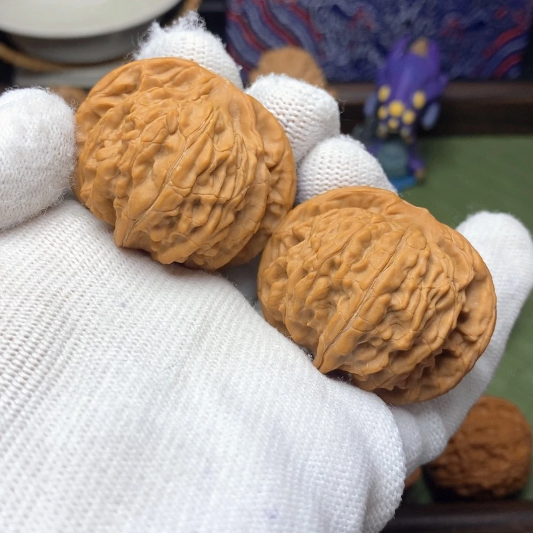 文玩核桃把件41平顶狮子头小众爱好者必备一物一图不退不换