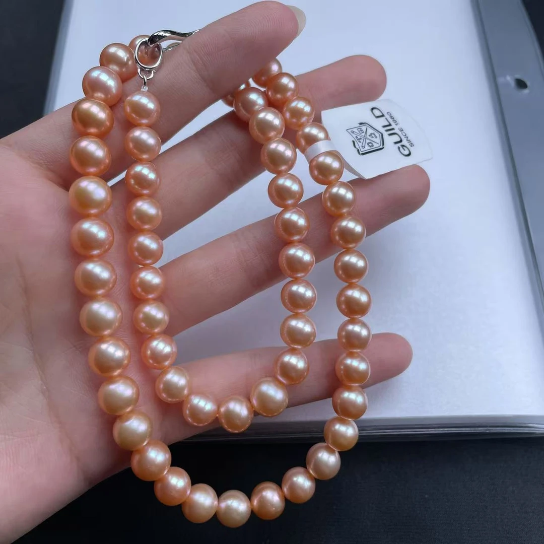 【玉经纶】-32969/HQ21-珍珠珠链-带吉尔德大证