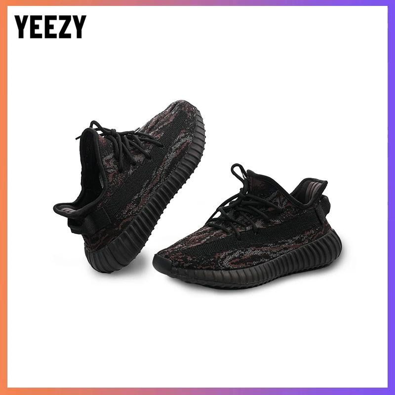 Yeezy椰子鞋「黑亚古兽」夏季透气潮鞋男女百搭休闲鞋YZ-BN350