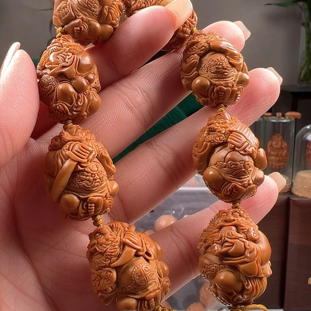 橄榄核手串/手链沙****?橄榄核雕橄榄核