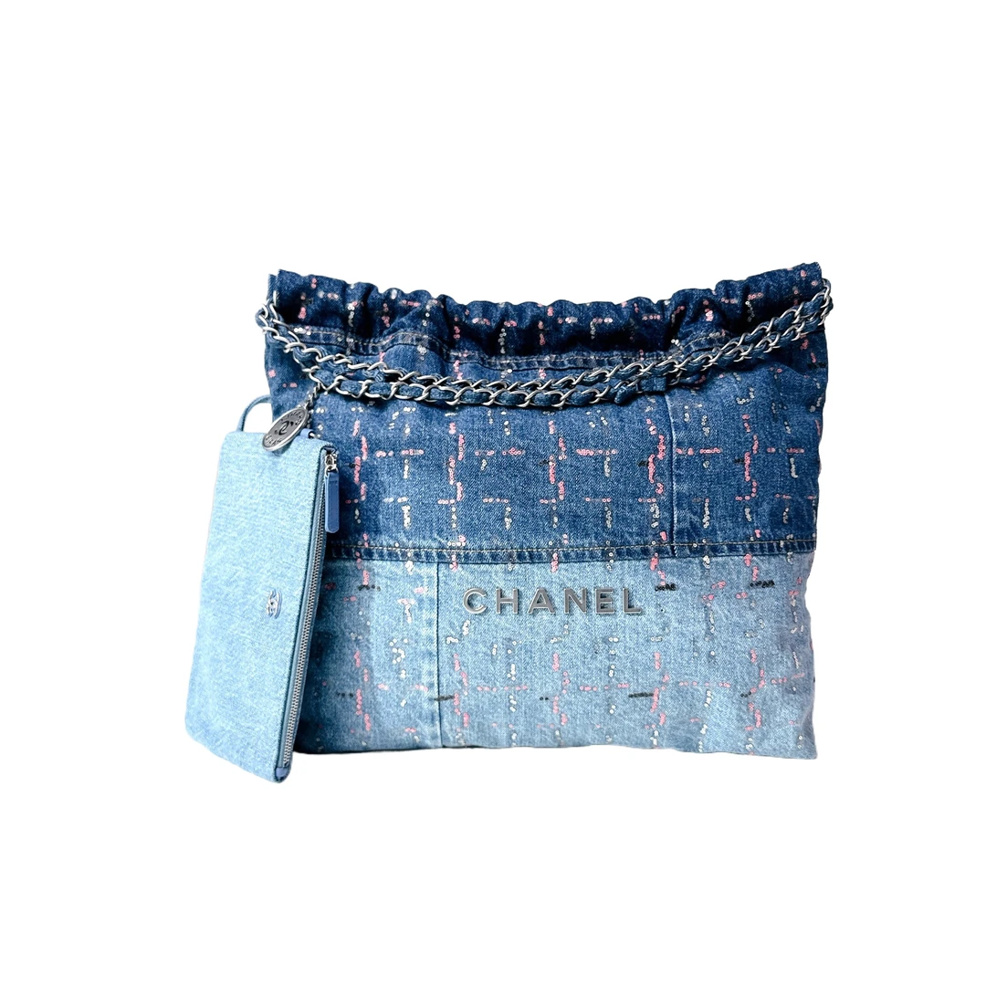 99新 Chanel/香奈儿 安洁利严选垃圾袋/BK0161612 斜挎包