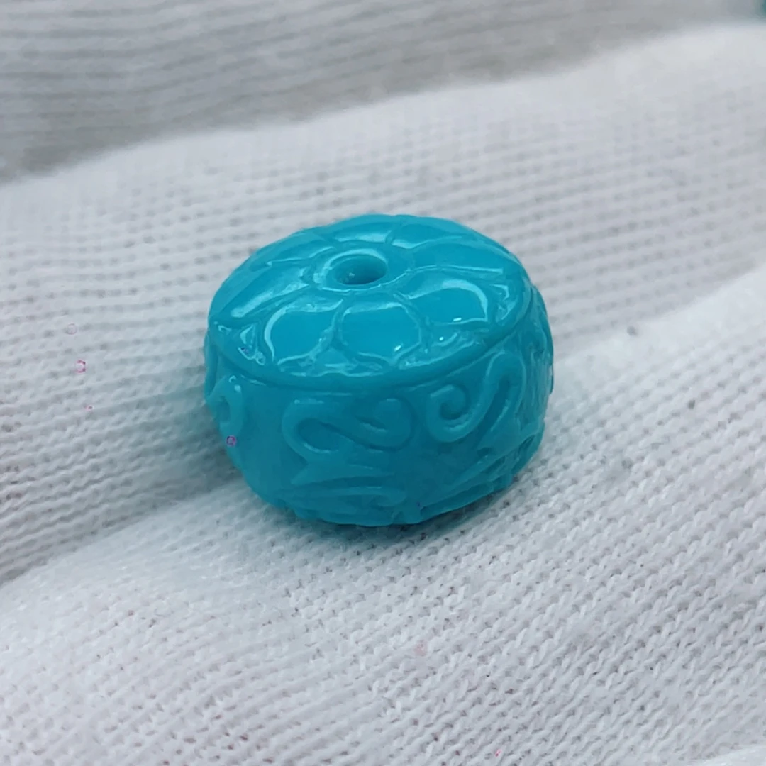 绿松石未镶嵌颈饰卡12.2-7.8