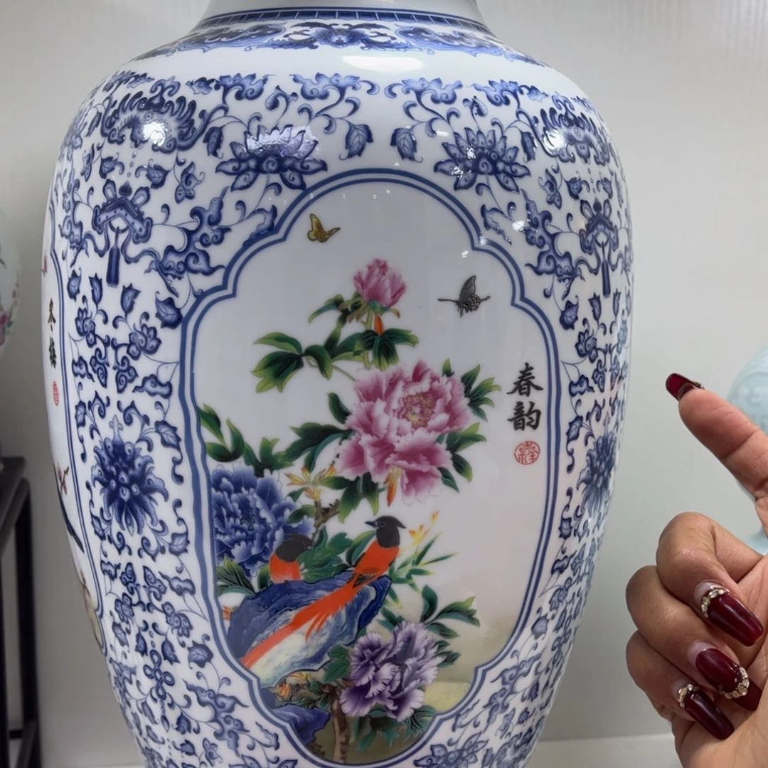 景德镇陶瓷花瓶摆件