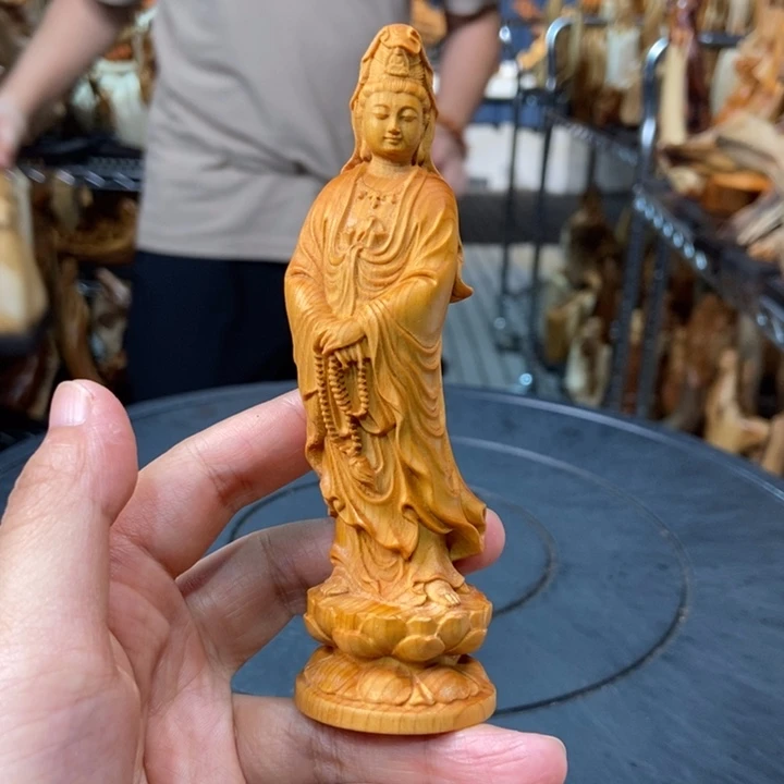 柏木（崖柏）手把件