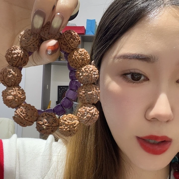 非洲紫檀（红花梨）1.2紫醇木手串