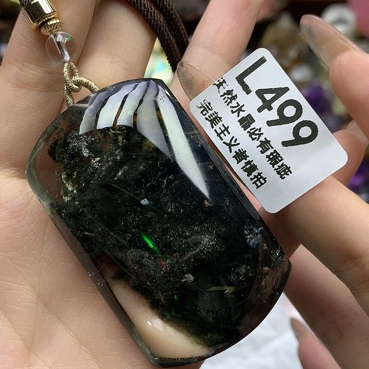 境****未镶嵌珠宝半成品水晶吊坠