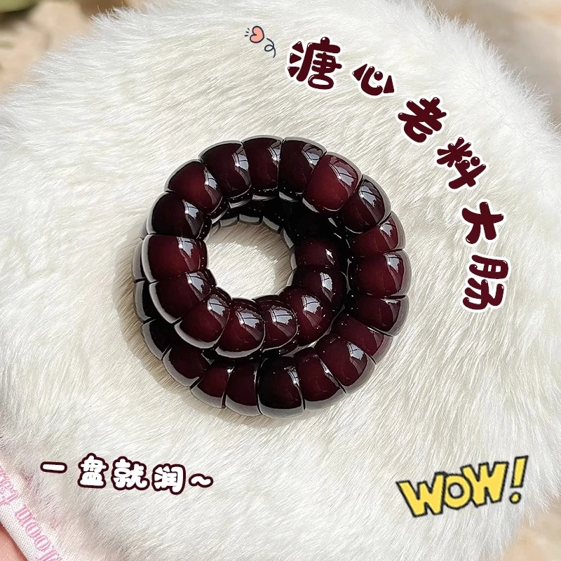 【灵月阁旗舰店】溏心老料猪大肠菩提手串买文玩文玩菩提手串盘串男