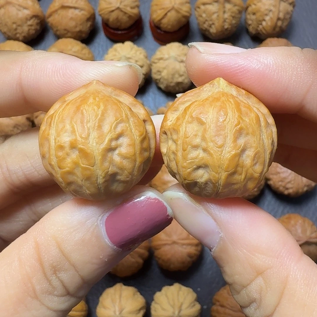 文玩核桃把件25尺官帽001