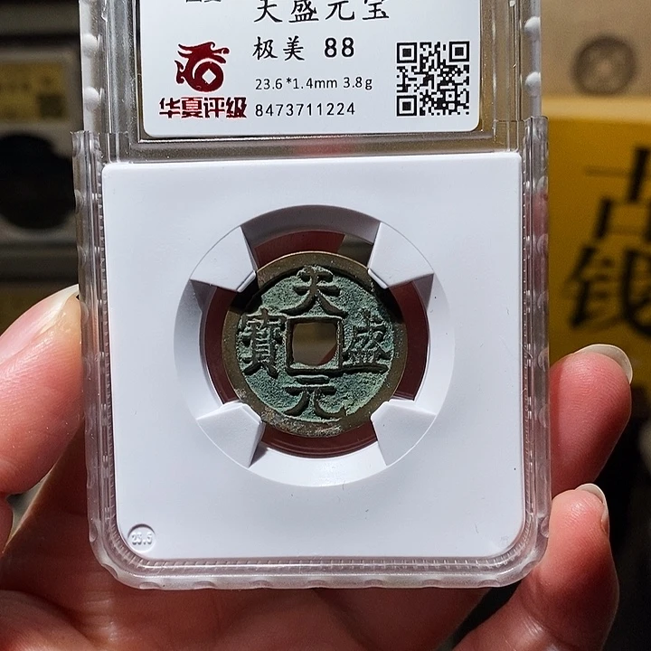 铜瀚海文物A天盛元宝1224