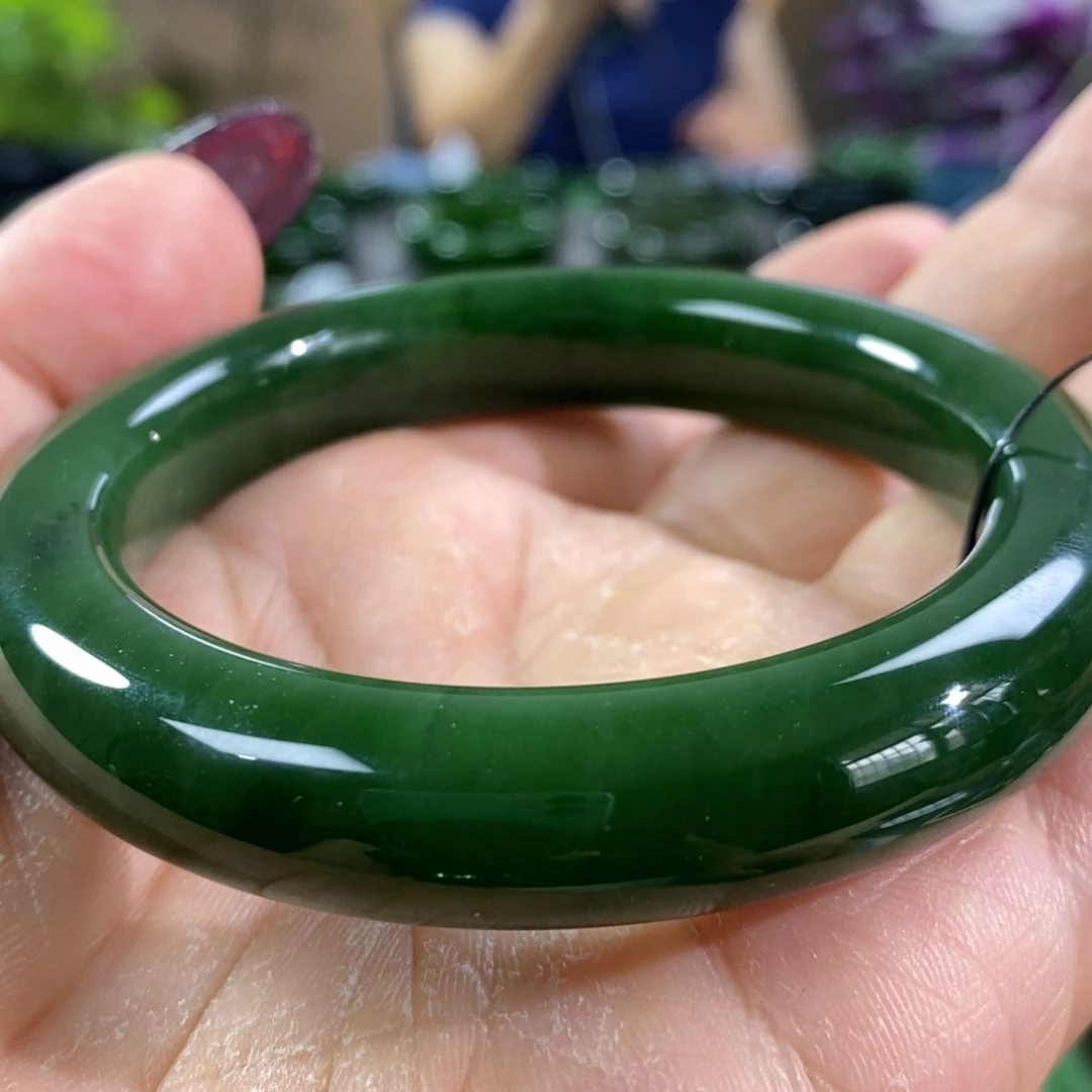 和田玉（碧玉）手镯未镶嵌