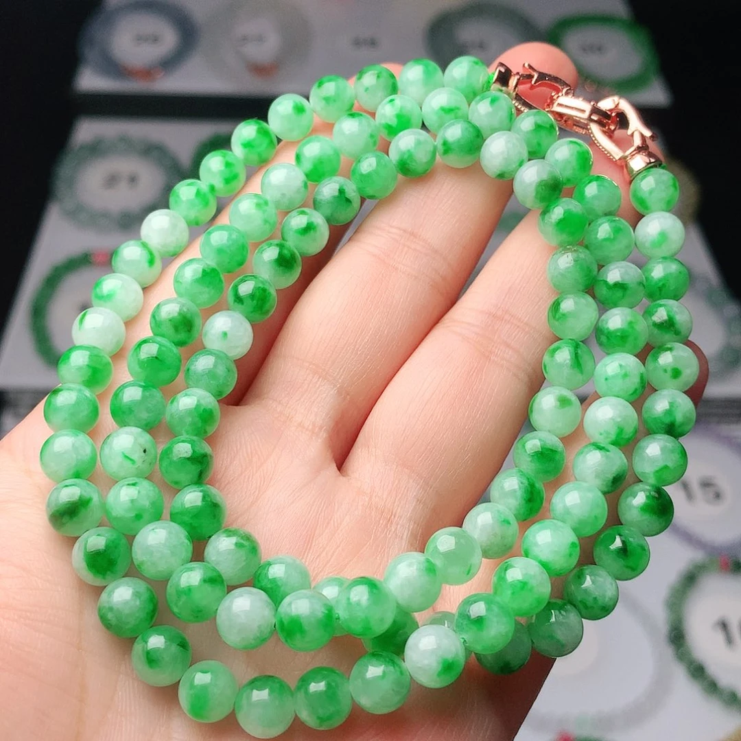 翡翠未镶嵌手链翡翠