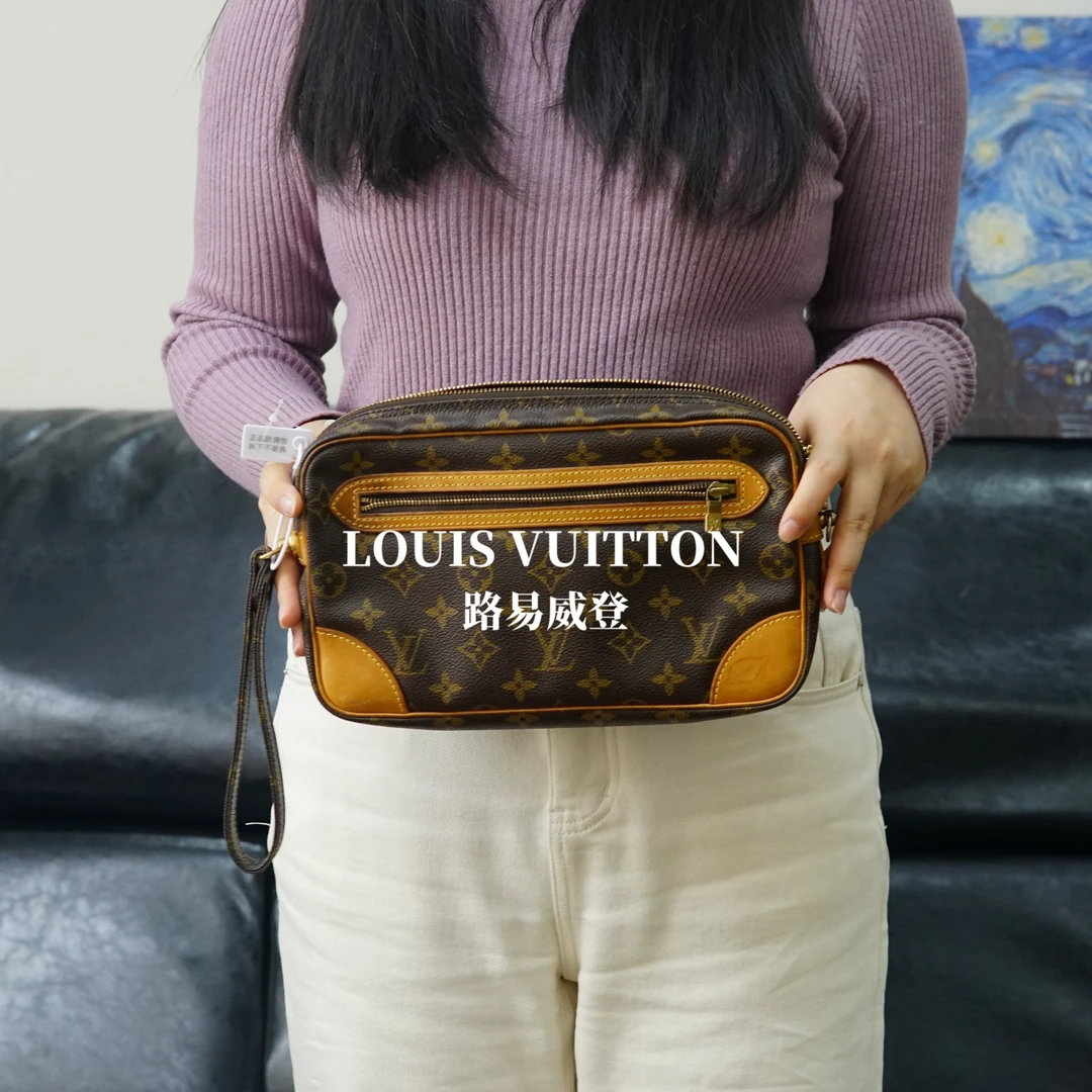 95新 LouisVuitton/路易威登 LV/手拿开口笑脸/FYJJ09112919/2919