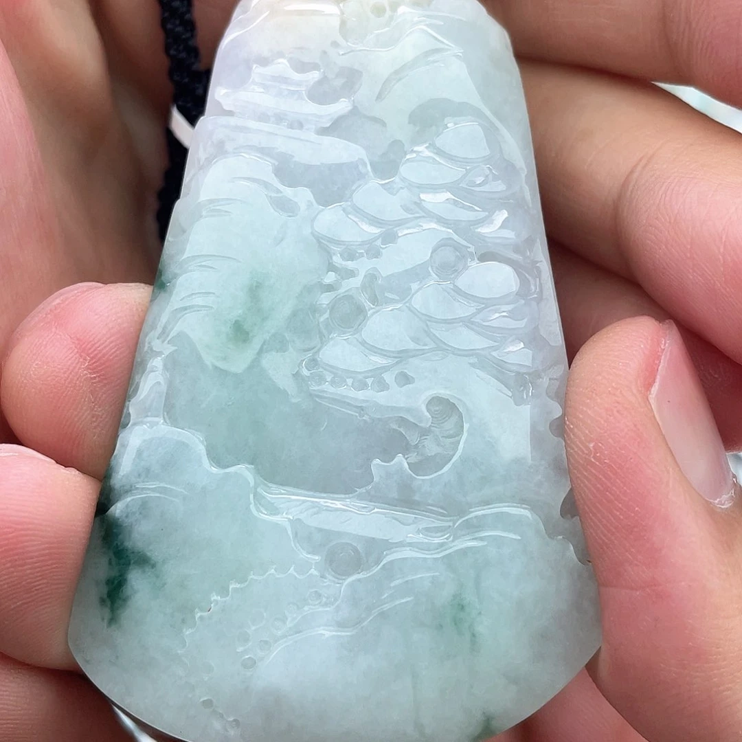 颈饰未镶嵌翡翠翡翠