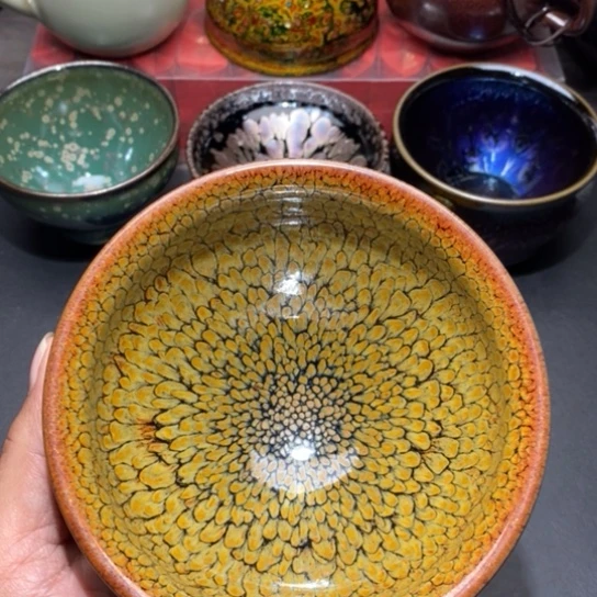 茶盏建盏主人杯茶壶盖碗品茗杯