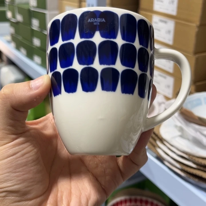 24h复古蓝340ml马克（全新微瑕矿点介意慎拍）