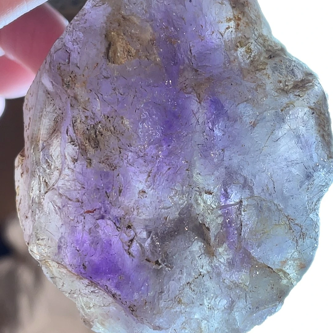 未镶嵌手链水晶紫骸骨 15号