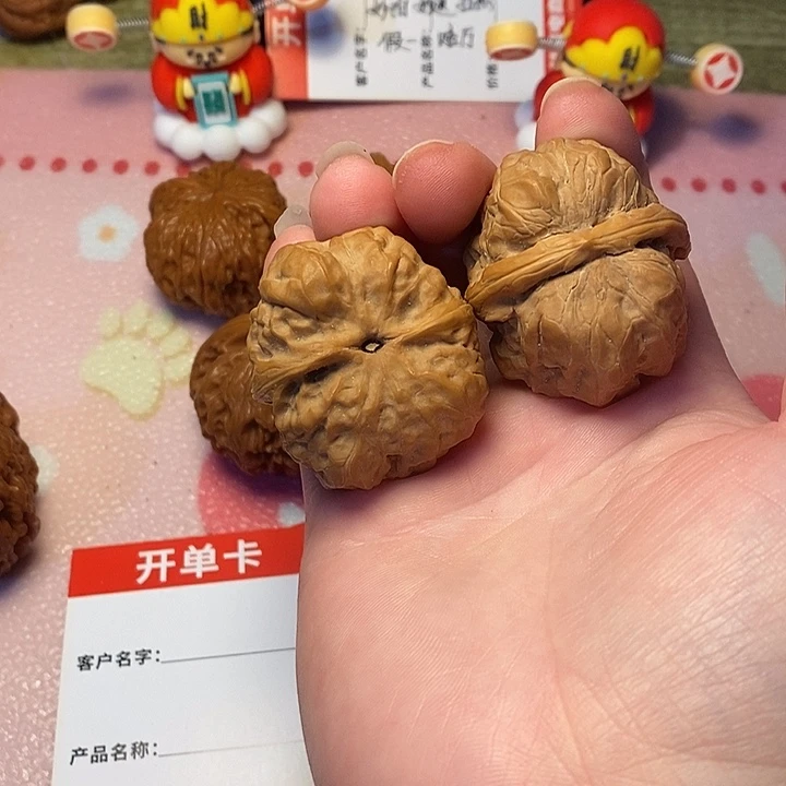 文玩核桃把件蛤蟆头