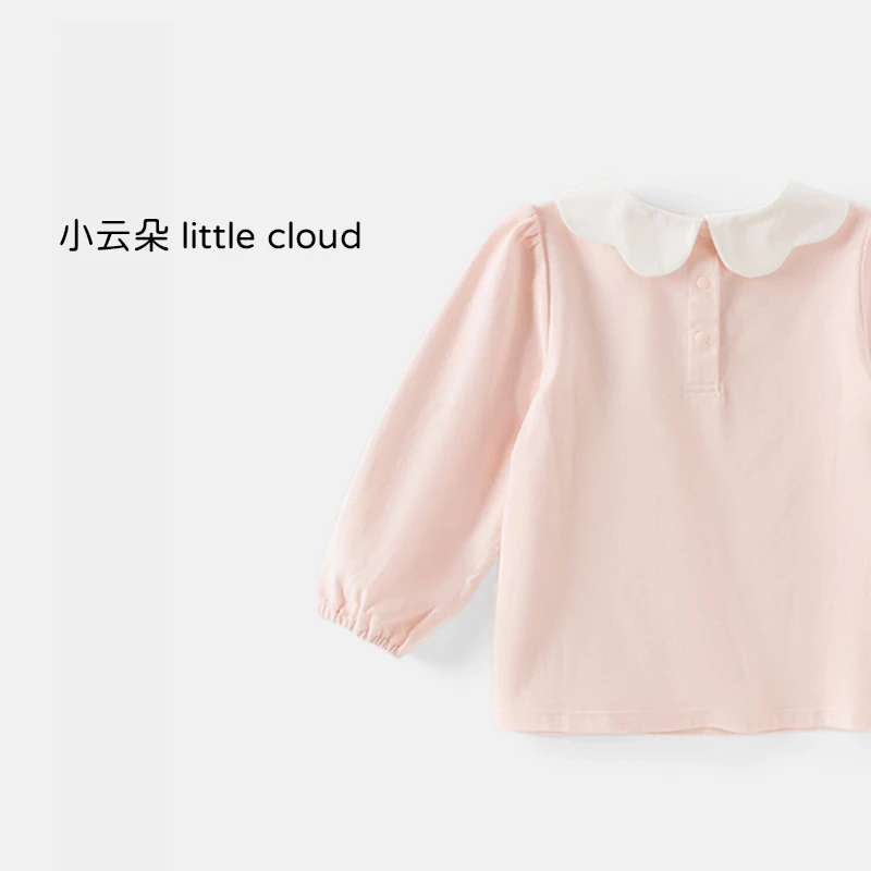 A1566女童翻领衬衣25新款洋气儿童衬衣时髦童装