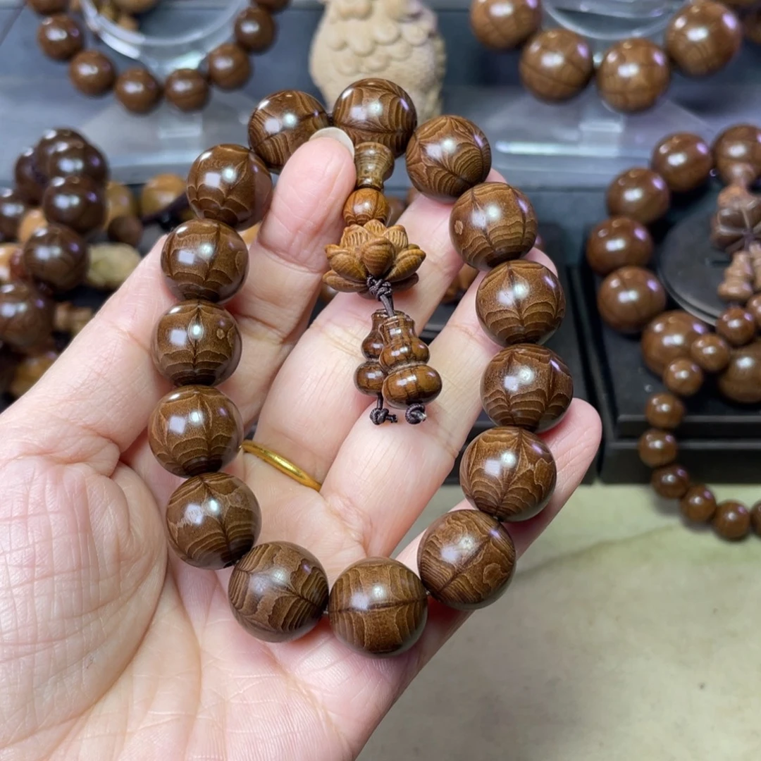 大***龙六道木手串/手链1.5收藏