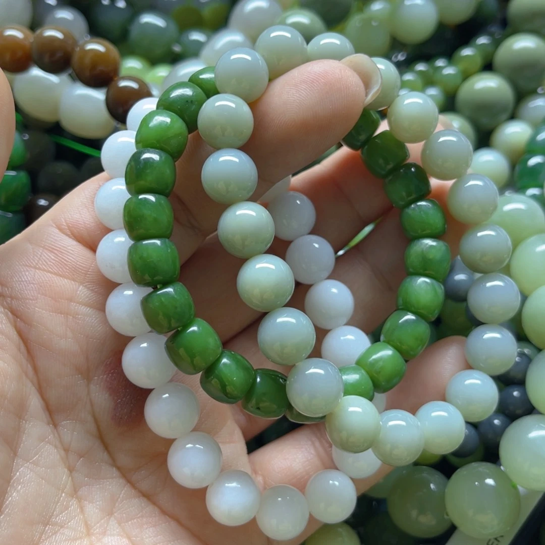 和田玉手链未镶嵌