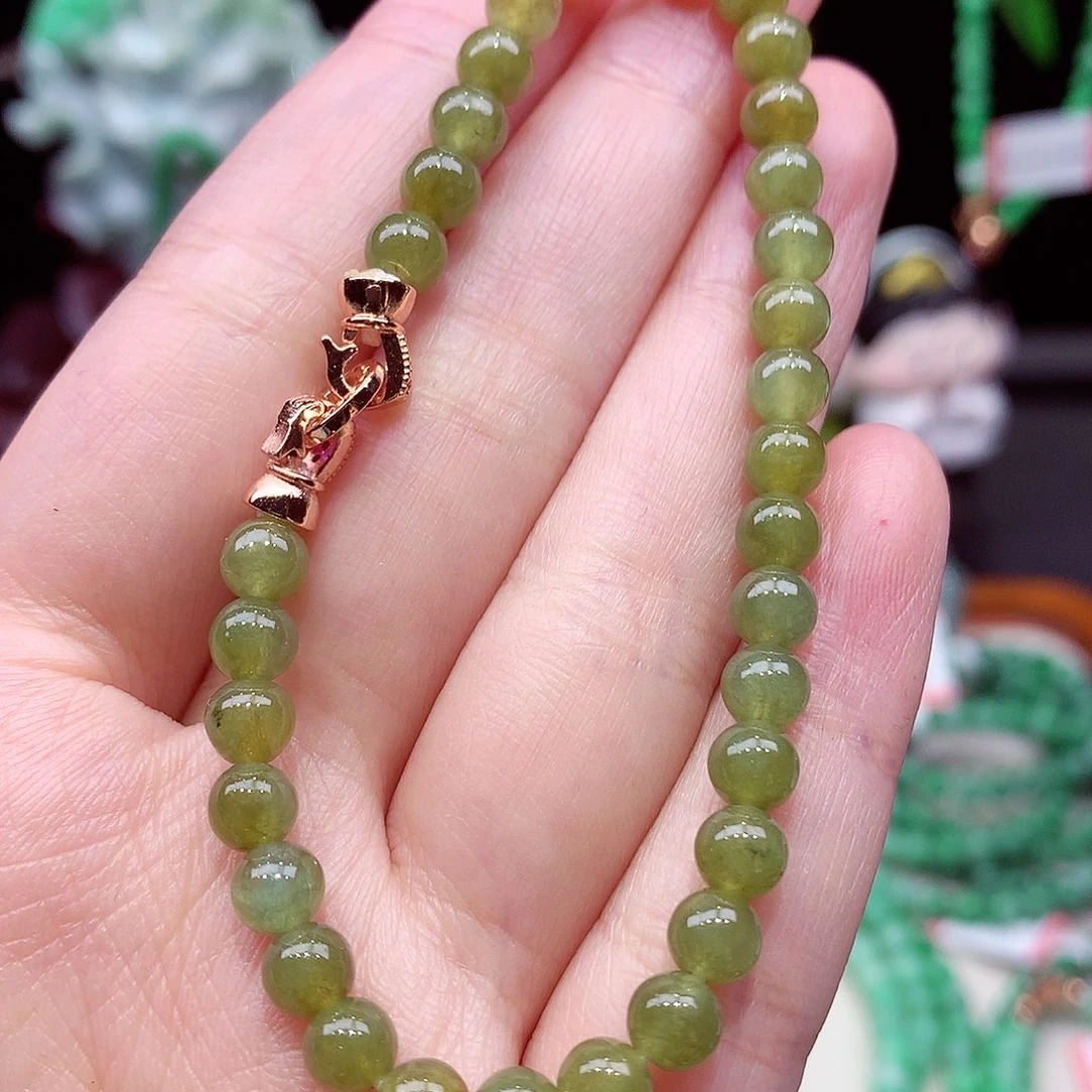 翡翠未镶嵌手链翡翠