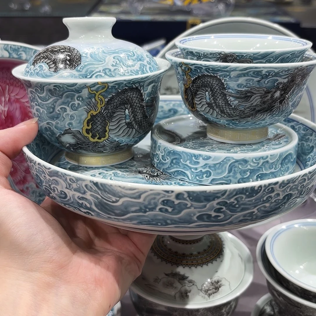 瓷片景德镇瓷器艺术半手