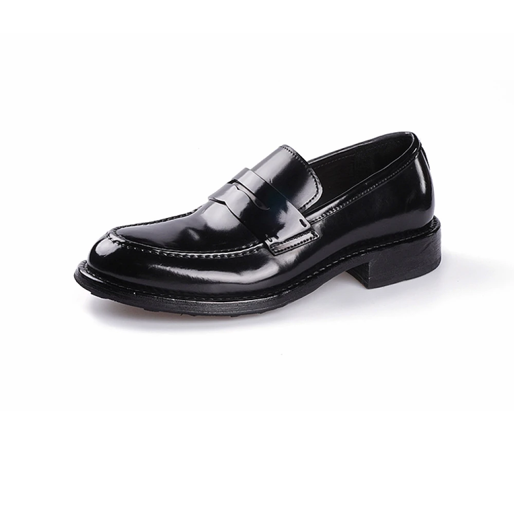 Bruce payne水洗马臀皮Vibram固特异防滑耐磨比桑德一脚蹬豆豆鞋